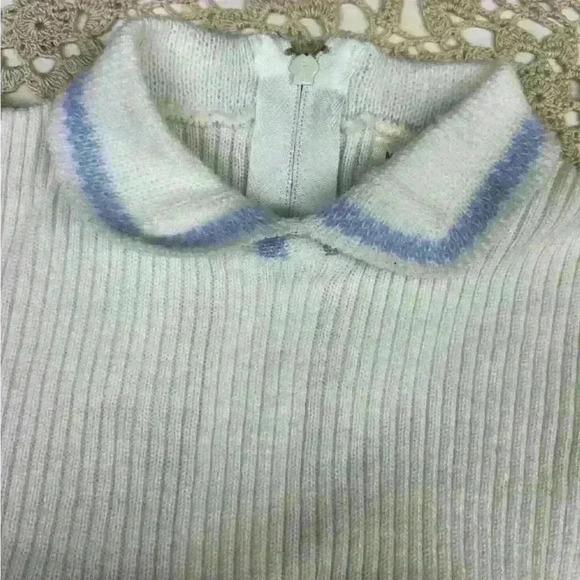 Nann Knits Vintage 1970’s Sweater Dress Size 18 Months Made in France - Picture 3 of 13